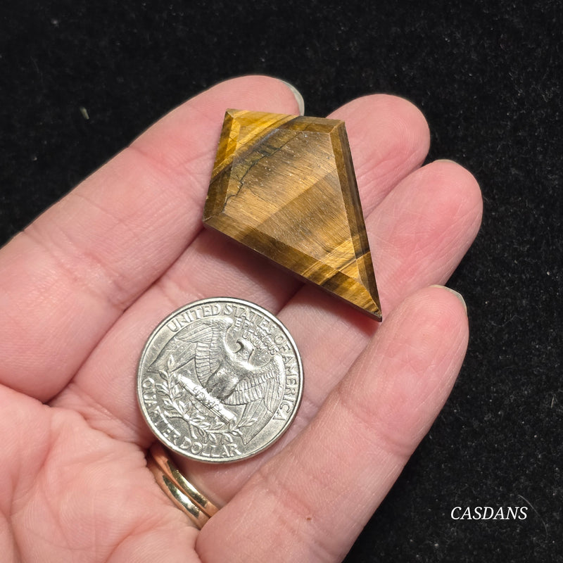 Tiger’s Eye Kite Cabochon