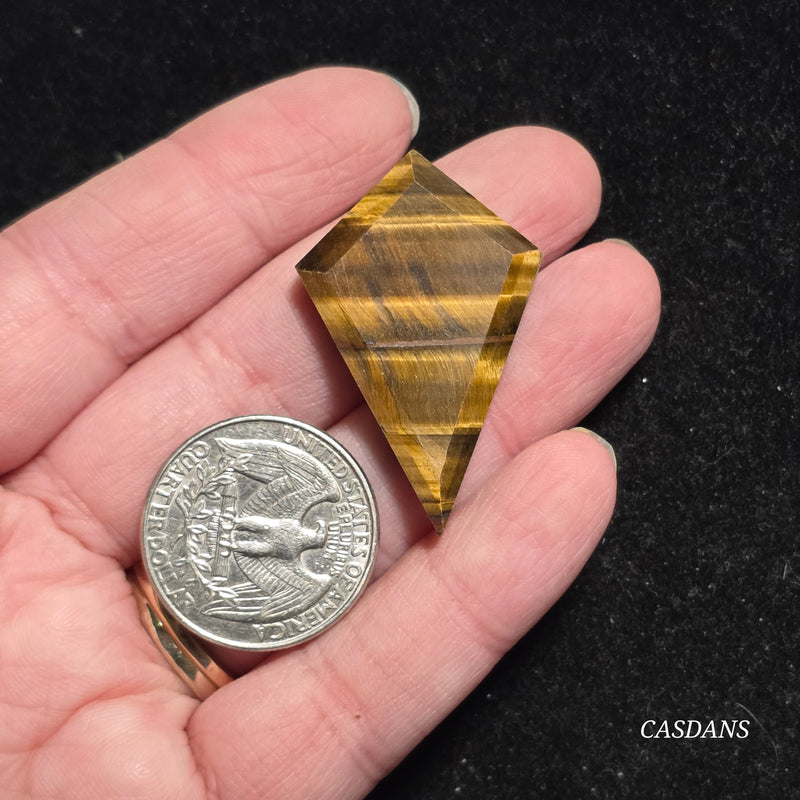 Tiger’s Eye Kite Cabochon