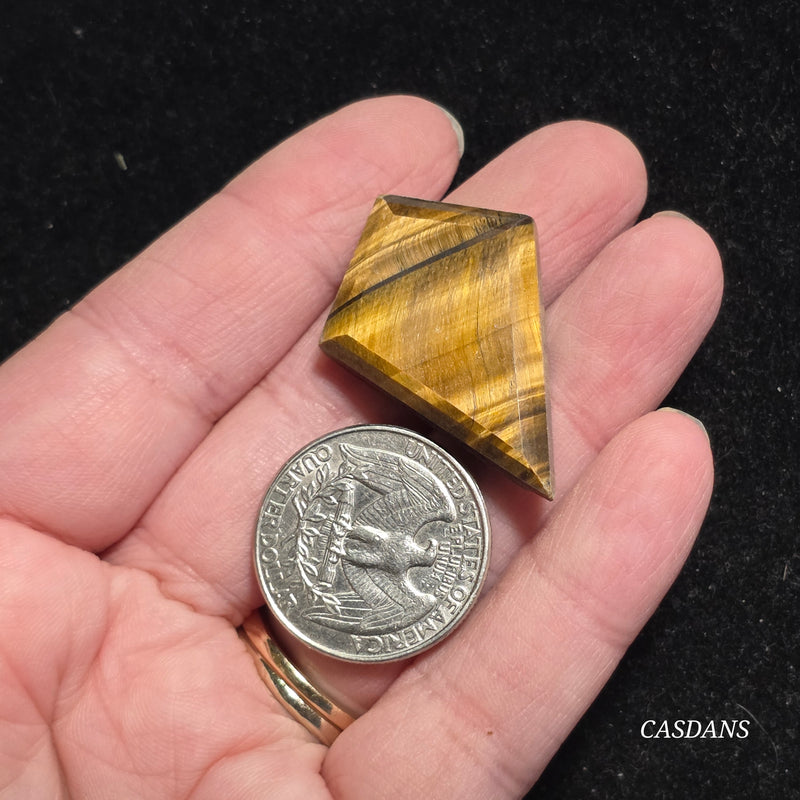 Tiger’s Eye Kite Cabochon
