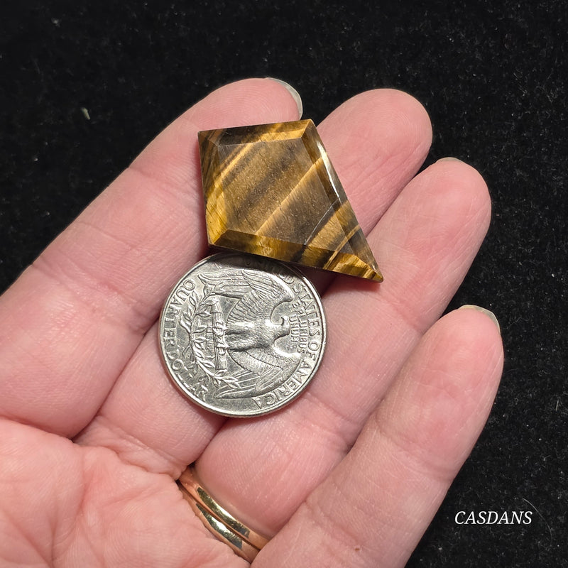 Tiger’s Eye Kite Cabochon