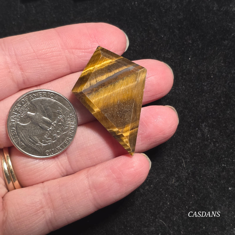 Tiger’s Eye Kite Cabochon