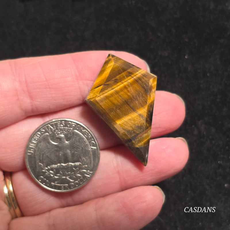 Tiger’s Eye Kite Cabochon