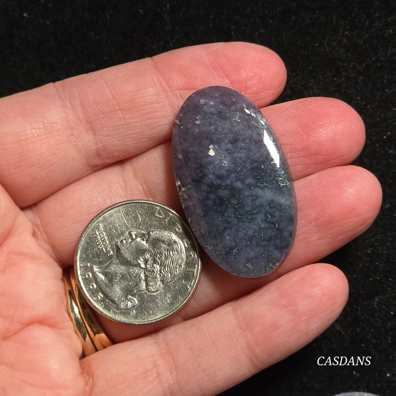 Grape Agate Cabochon