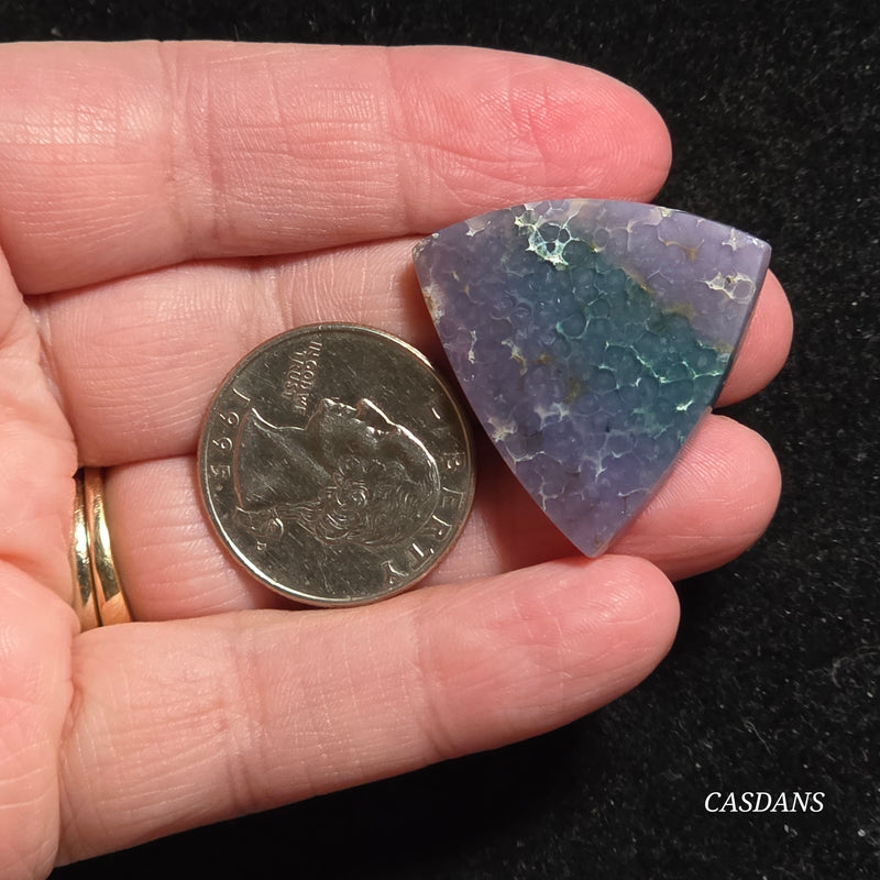 Grape Agate Cabochon