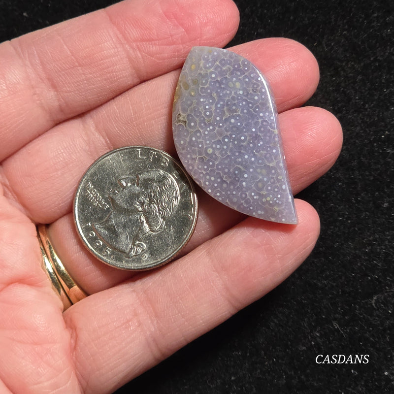 Grape Agate Cabochon