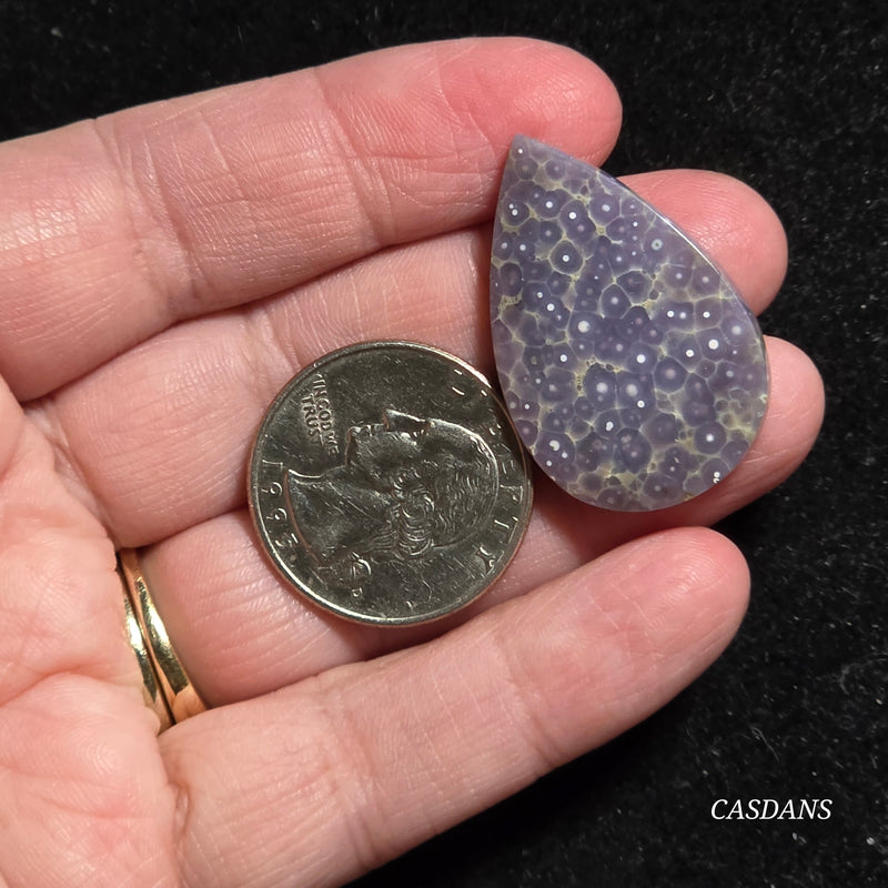 Grape Agate Cabochon