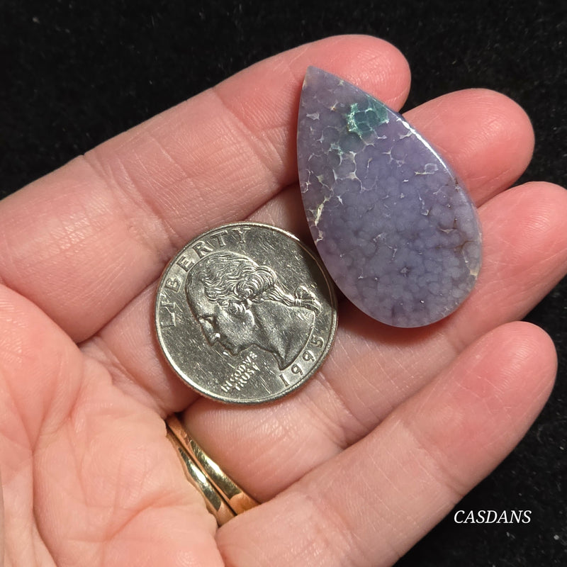 Grape Agate Cabochon