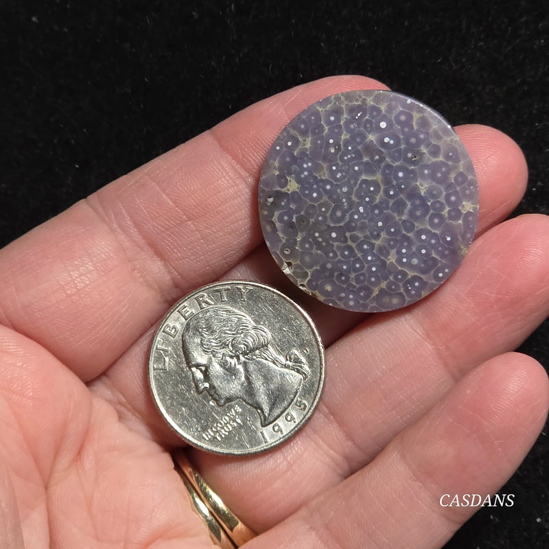 Grape Agate Cabochon