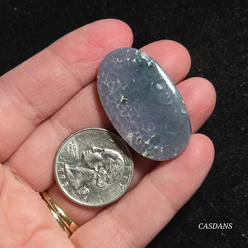 Grape Agate Cabochon