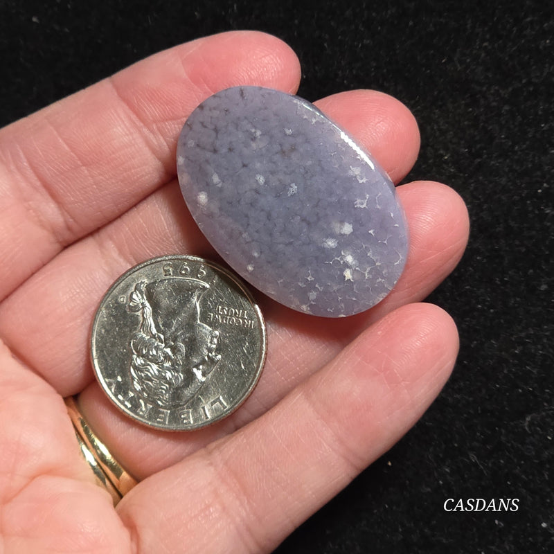 Grape Agate Cabochon