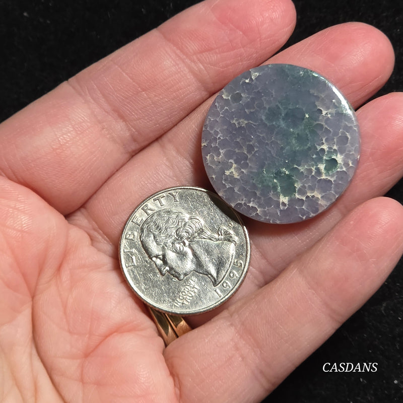 Grape Agate Cabochon