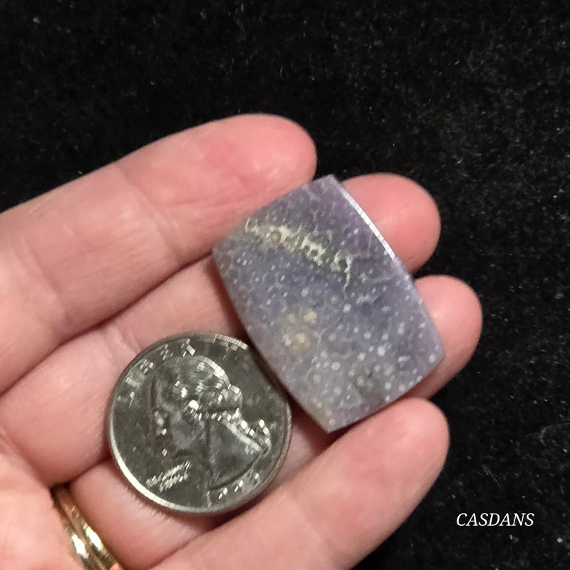 Grape Agate Cabochon
