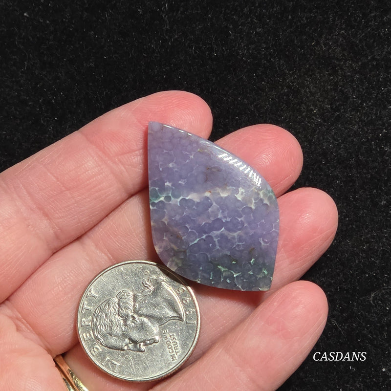Grape Agate Cabochon