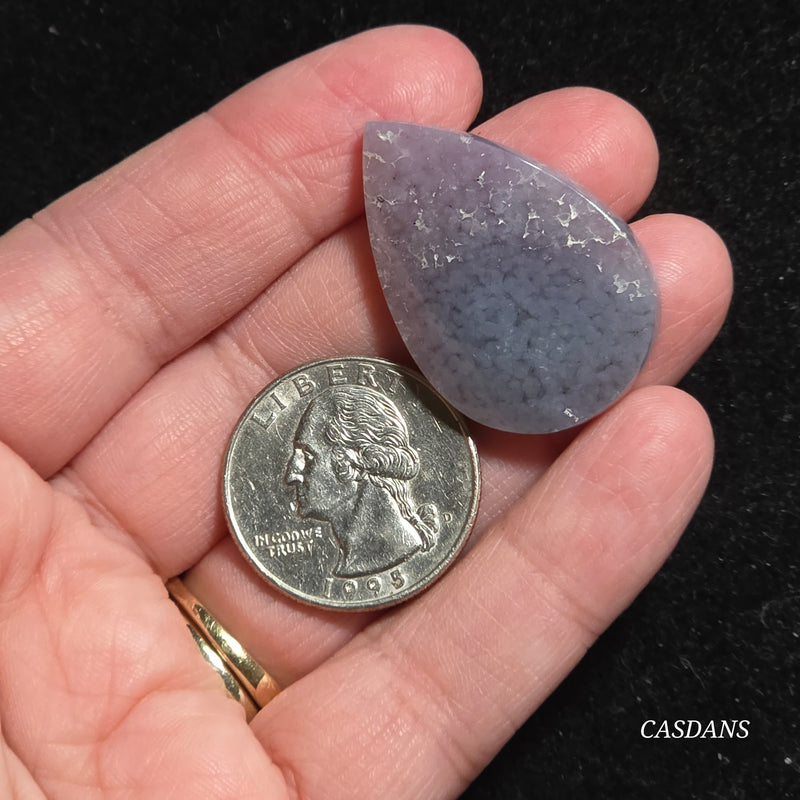 Grape Agate Cabochon