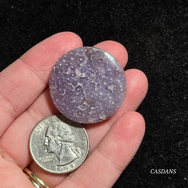 Grape Agate Cabochon