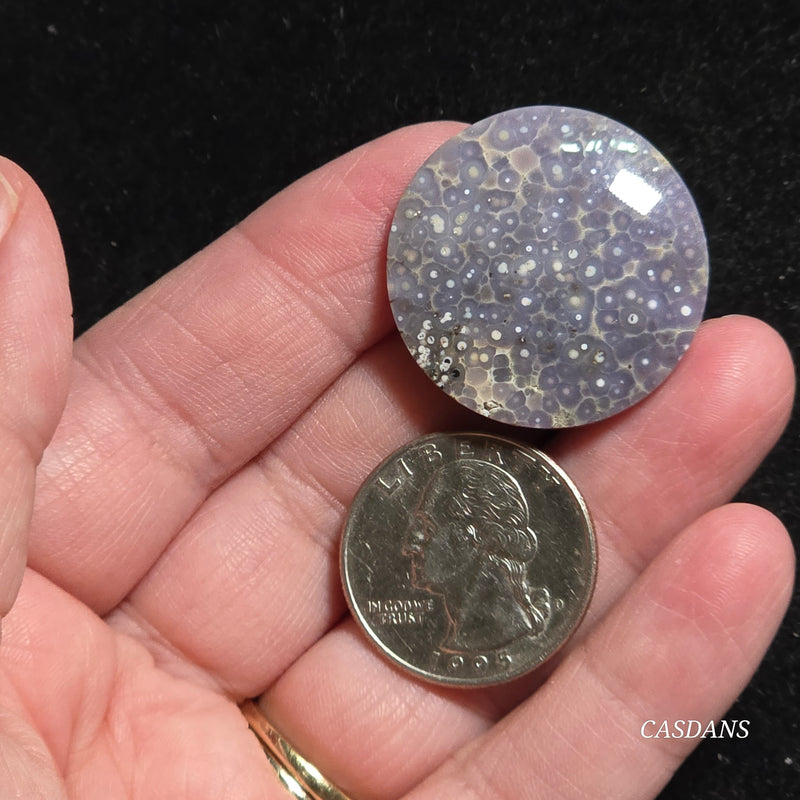 Grape Agate Cabochon