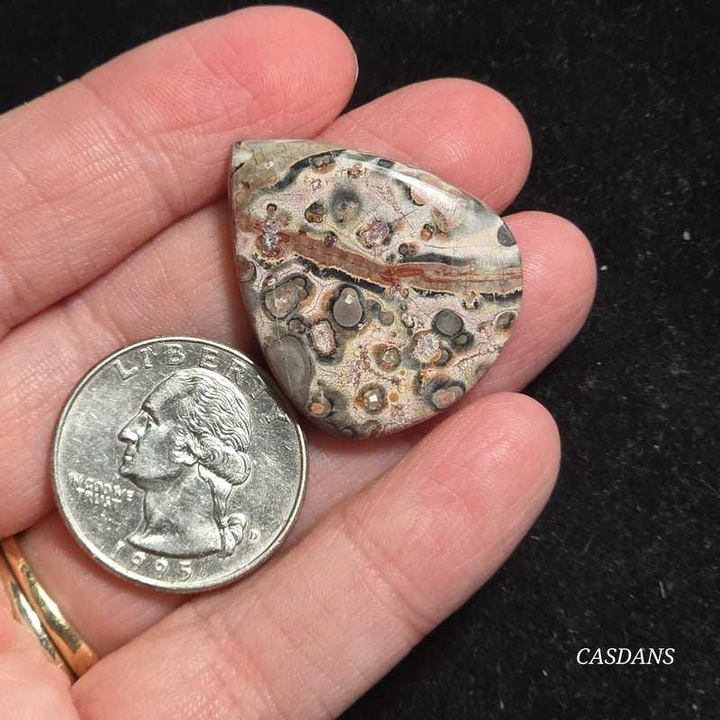 Leopard Skin Jasper Cabochon *IMPERFECT*