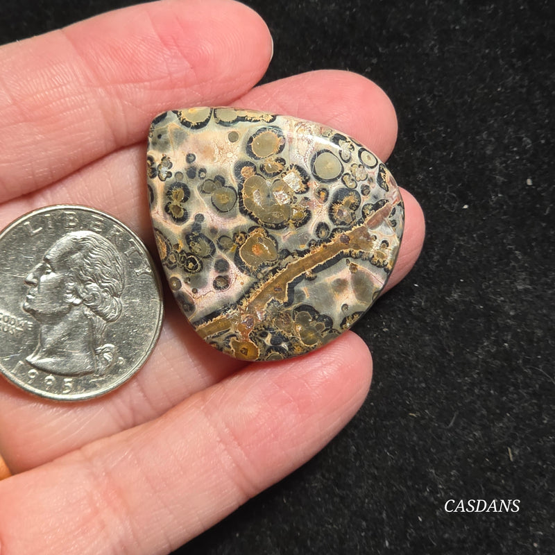 Leopard Skin Jasper Cabochon *IMPERFECT*