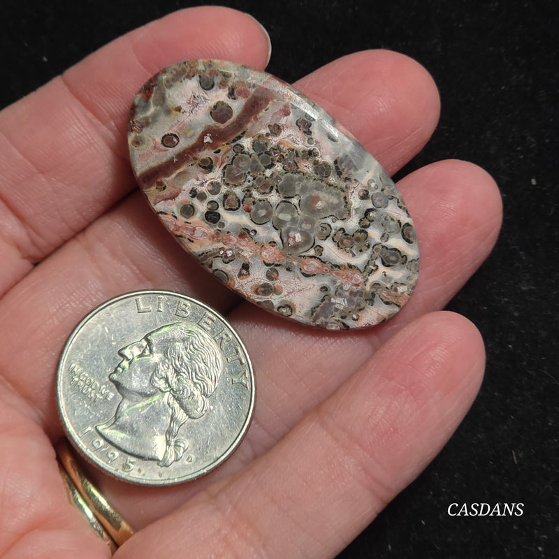 Leopard Skin Jasper Cabochon *IMPERFECT*