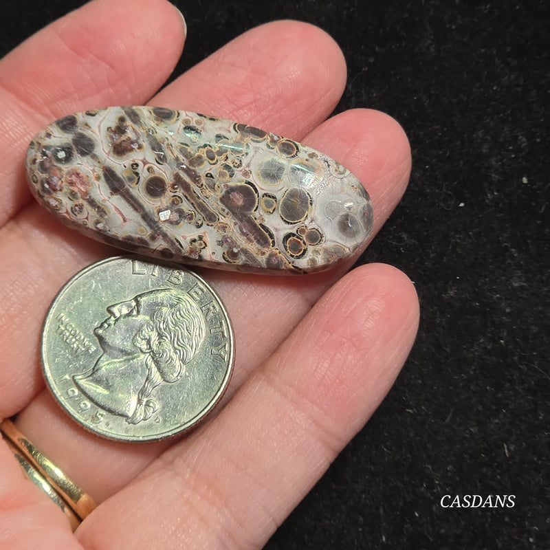 Leopard Skin Jasper Cabochon *IMPERFECT*
