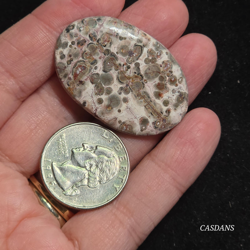 Leopard Skin Jasper Cabochon *IMPERFECT*