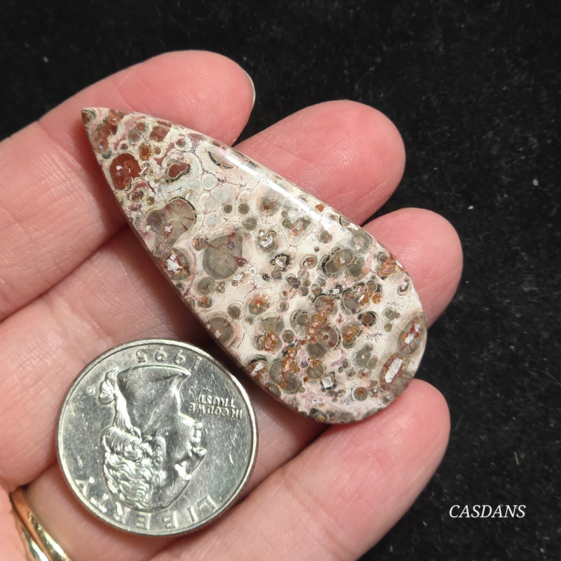 Leopard Skin Jasper Cabochon *IMPERFECT*