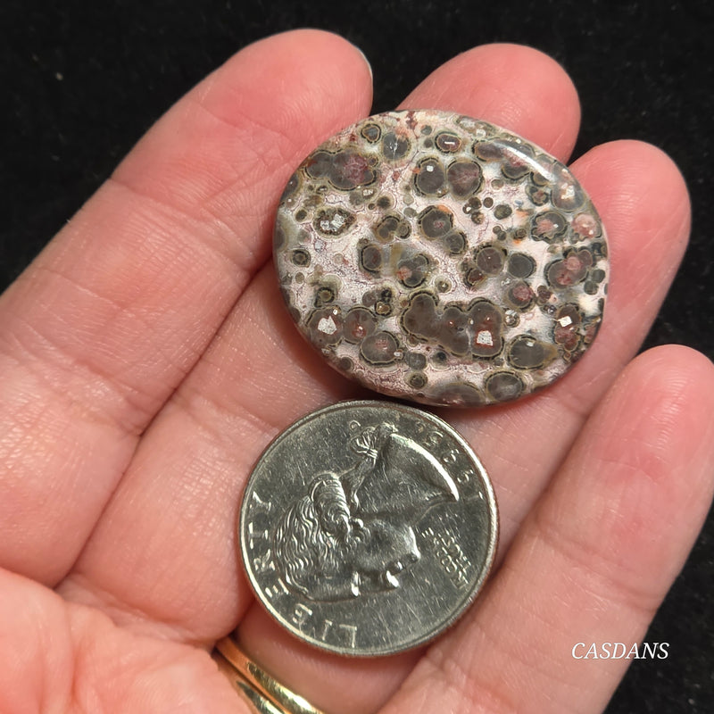 Leopard Skin Jasper Cabochon *IMPERFECT*