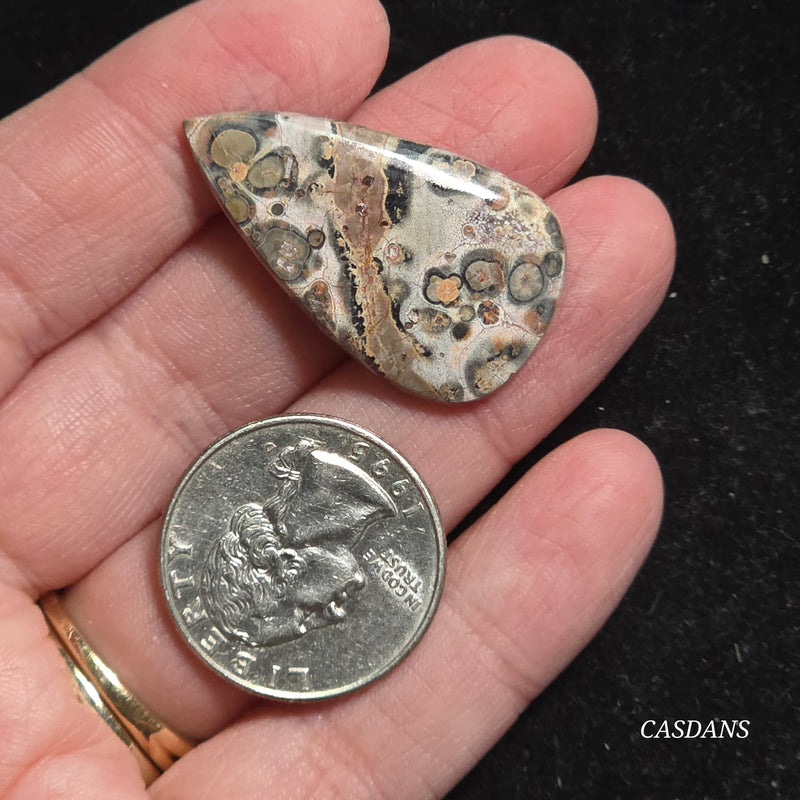 Leopard Skin Jasper Cabochon *IMPERFECT*