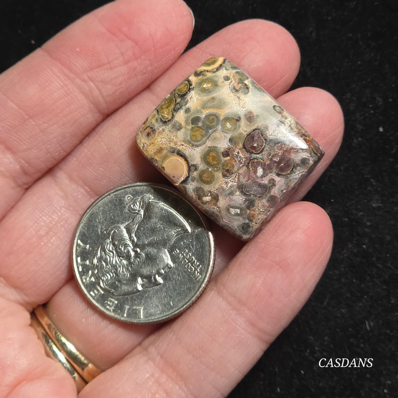 Leopard Skin Jasper Cabochon *IMPERFECT*