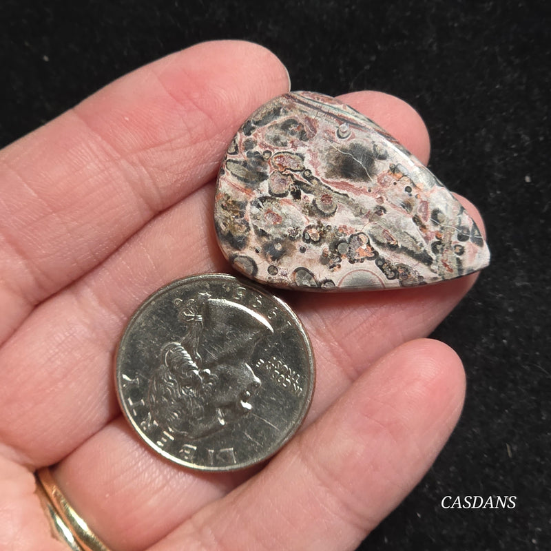 Leopard Skin Jasper Cabochon *IMPERFECT*