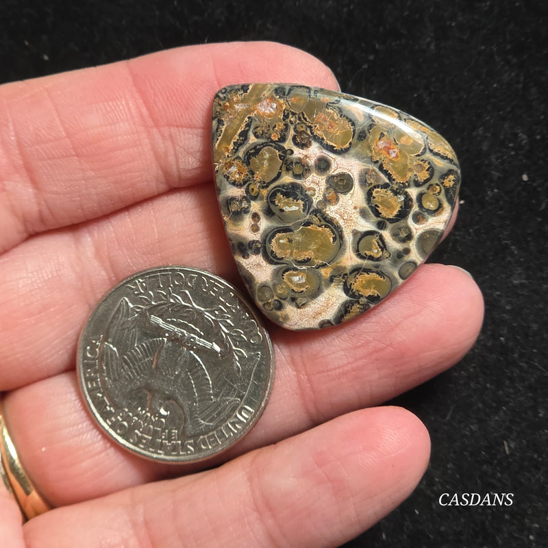 Leopard Skin Jasper Cabochon *IMPERFECT*