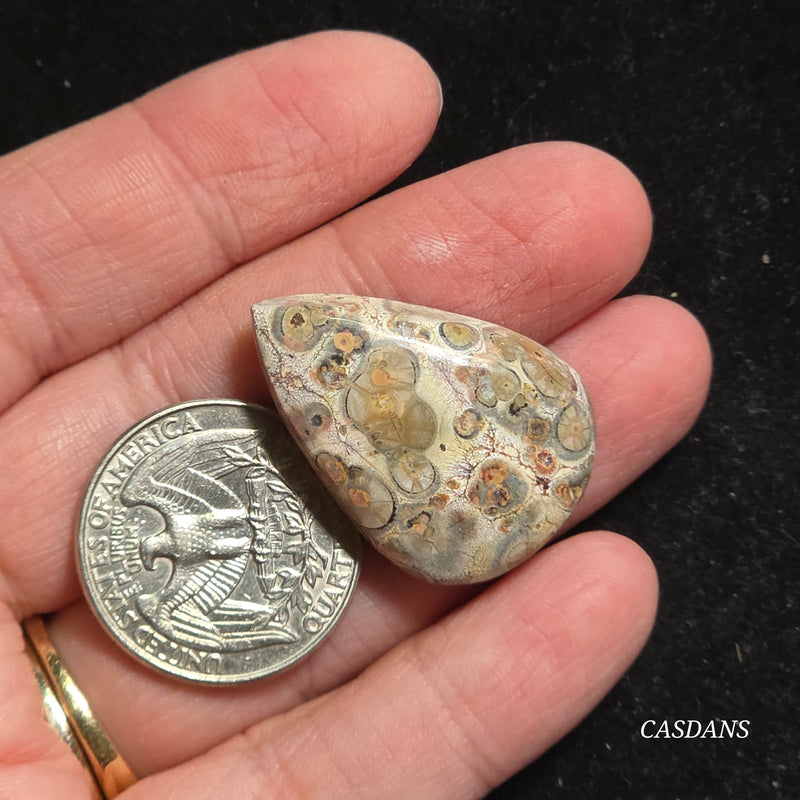 Leopard Skin Jasper Cabochon *IMPERFECT*