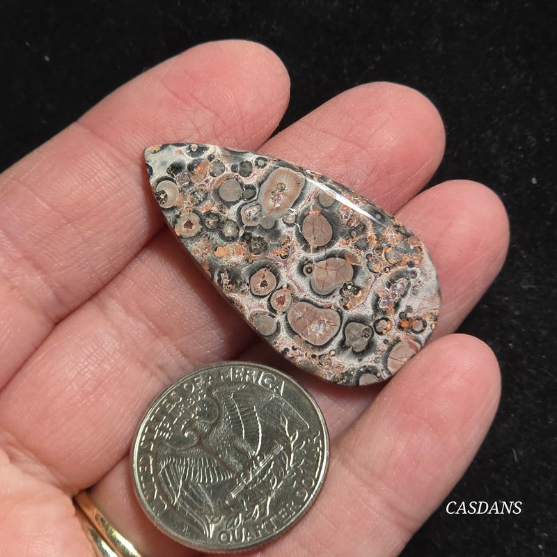Leopard Skin Jasper Cabochon *IMPERFECT*
