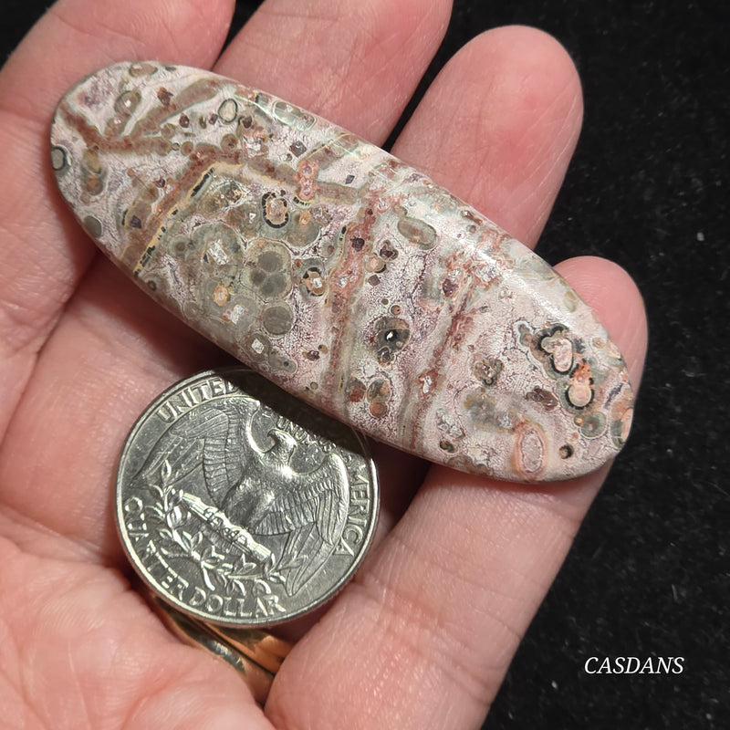 Leopard Skin Jasper Cabochon *IMPERFECT*