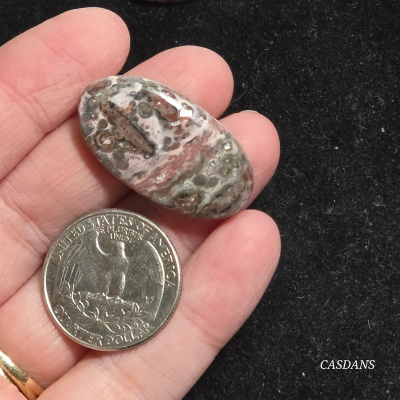 Leopard Skin Jasper Cabochon *IMPERFECT*