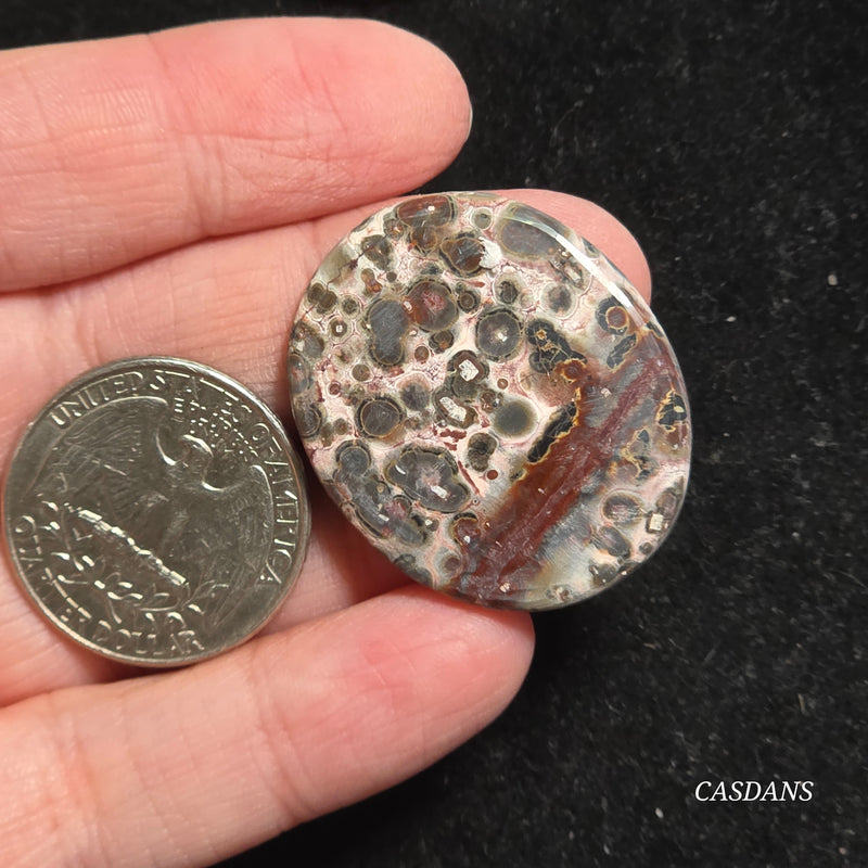 Leopard Skin Jasper Cabochon *IMPERFECT*