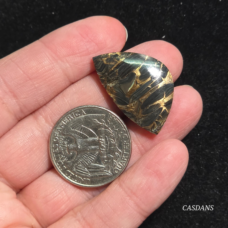 Dream Weaver Composite Cabochon (Contains Mother of Pearl and Abalone Shell)