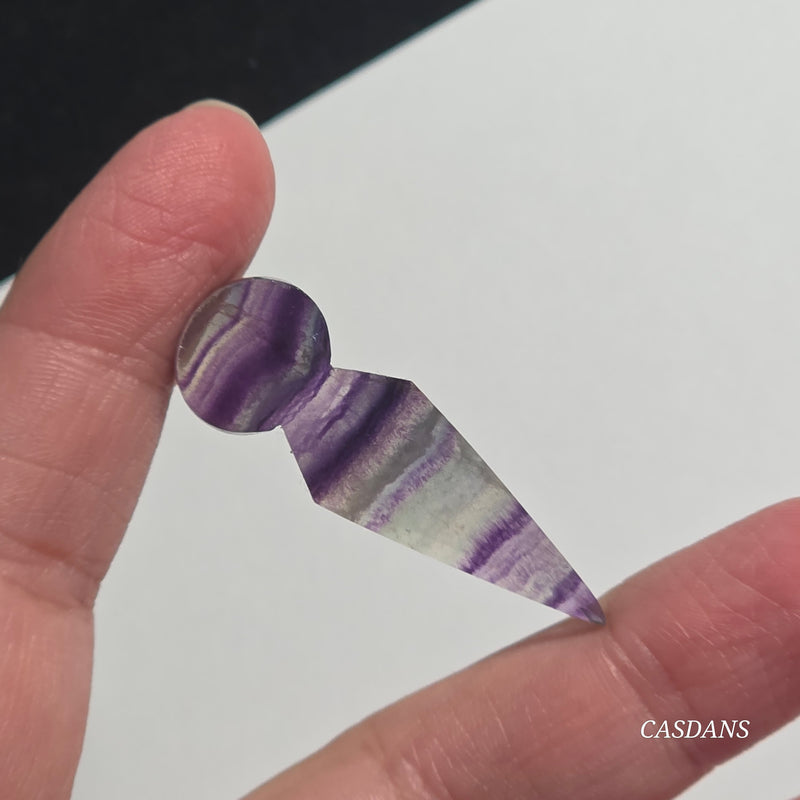 Rainbow Fluorite Kunai