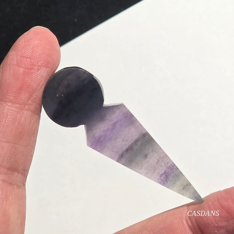 Rainbow Fluorite Kunai