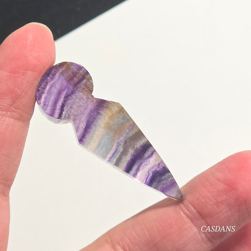 Rainbow Fluorite Kunai
