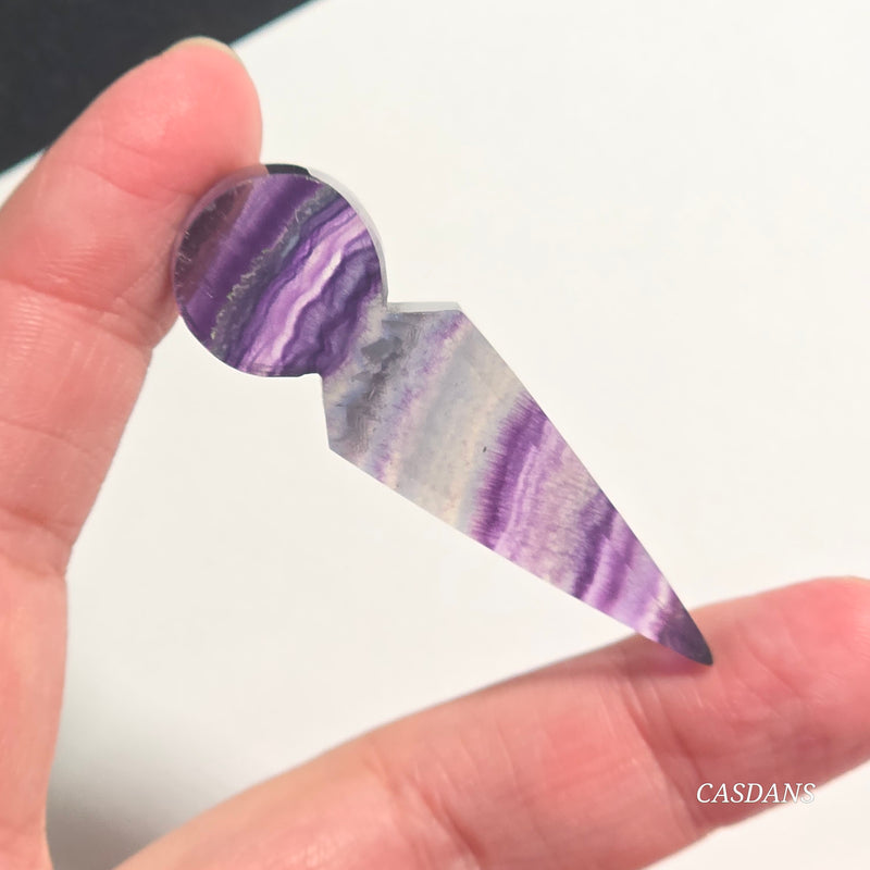 Rainbow Fluorite Kunai