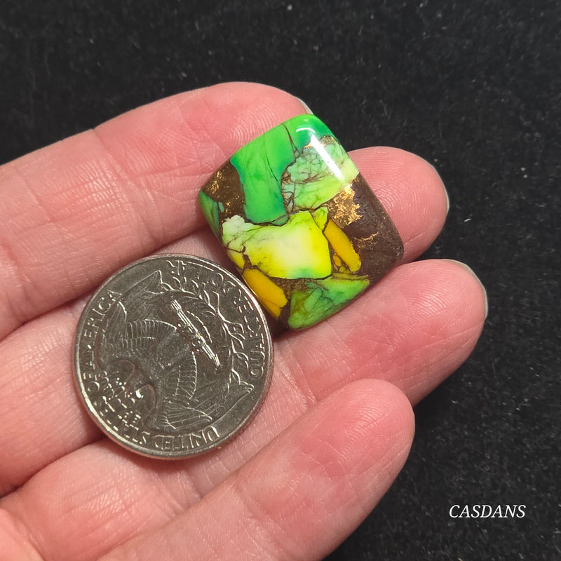 Sunflower Meadow Composite Cabochon