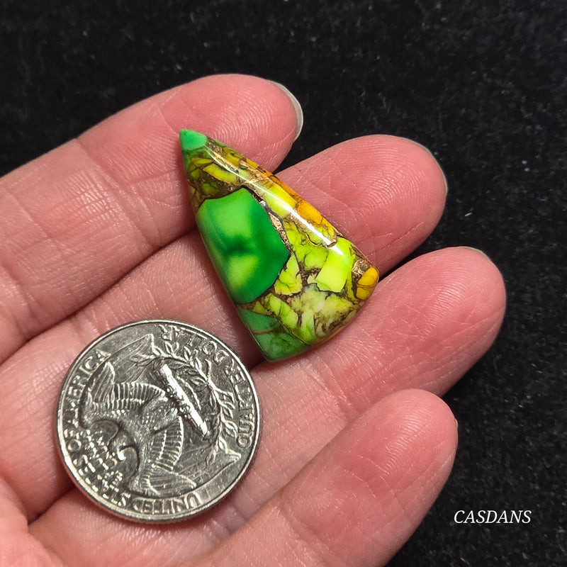 Sunflower Meadow Composite Cabochon