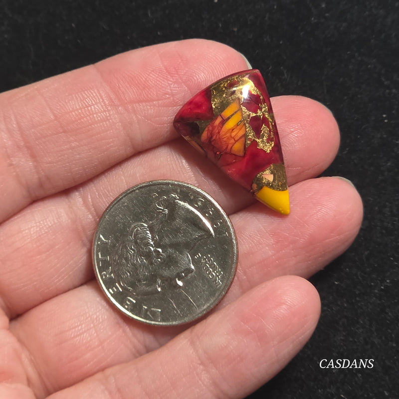 Marigold Song Composite Cabochon