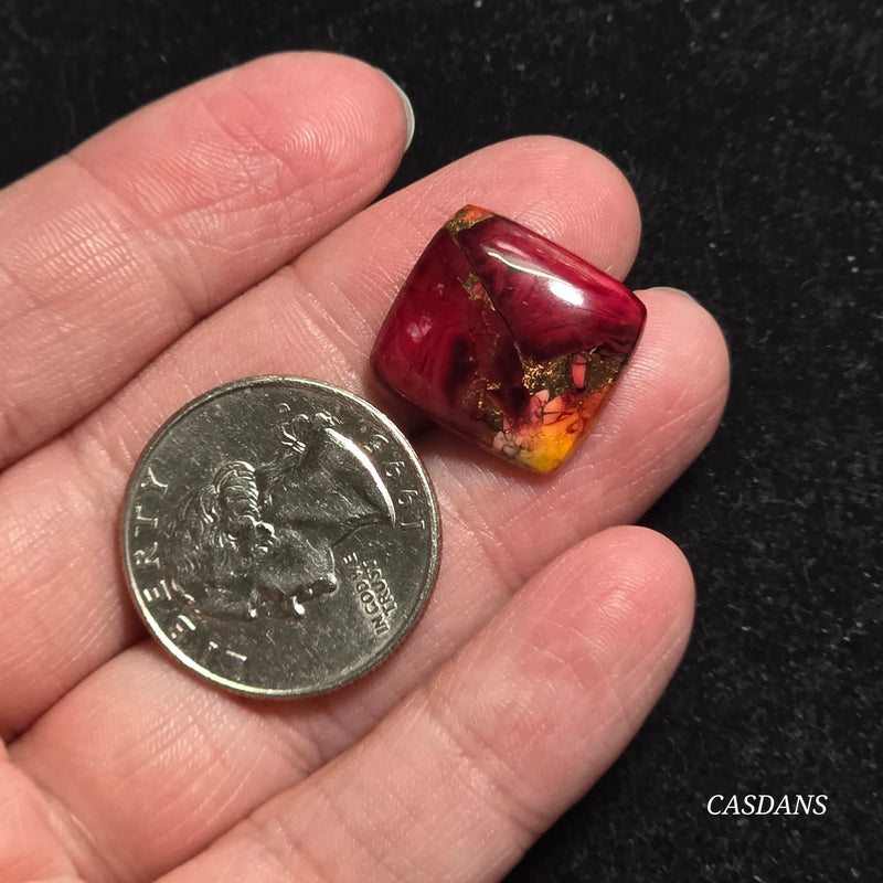 Marigold Song Composite Cabochon