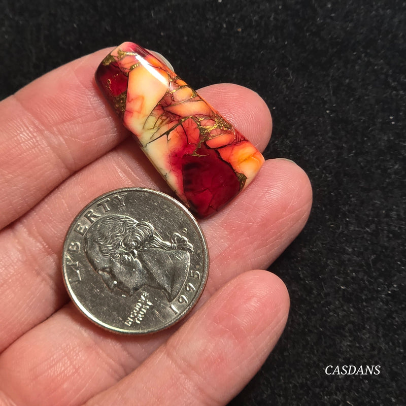 Marigold Song Composite Cabochon