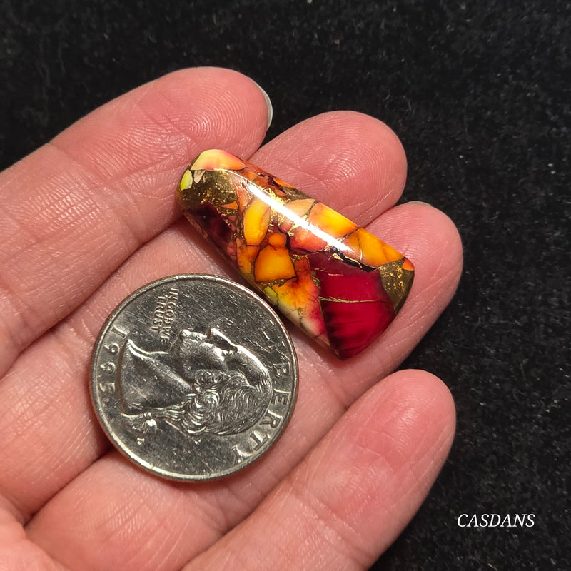 Marigold Song Composite Cabochon