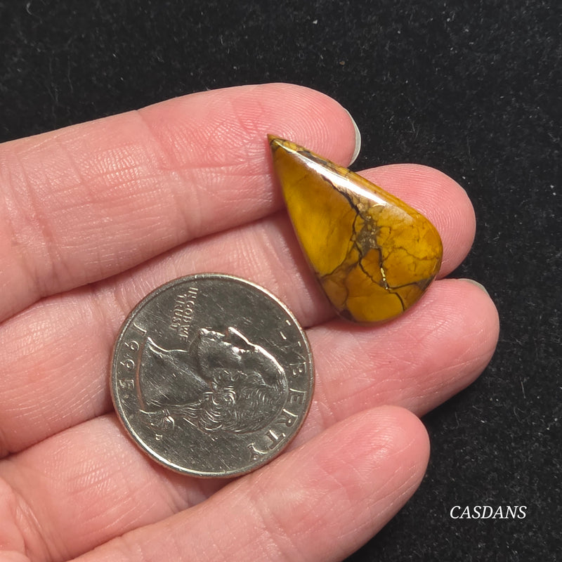 Goldenrod Composite Cabochon