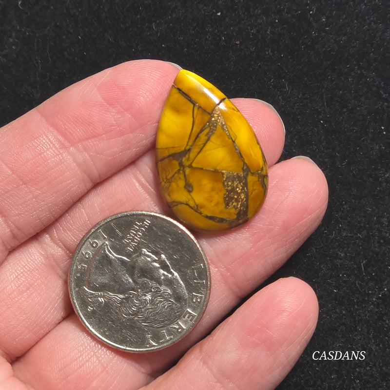 Goldenrod Composite Cabochon