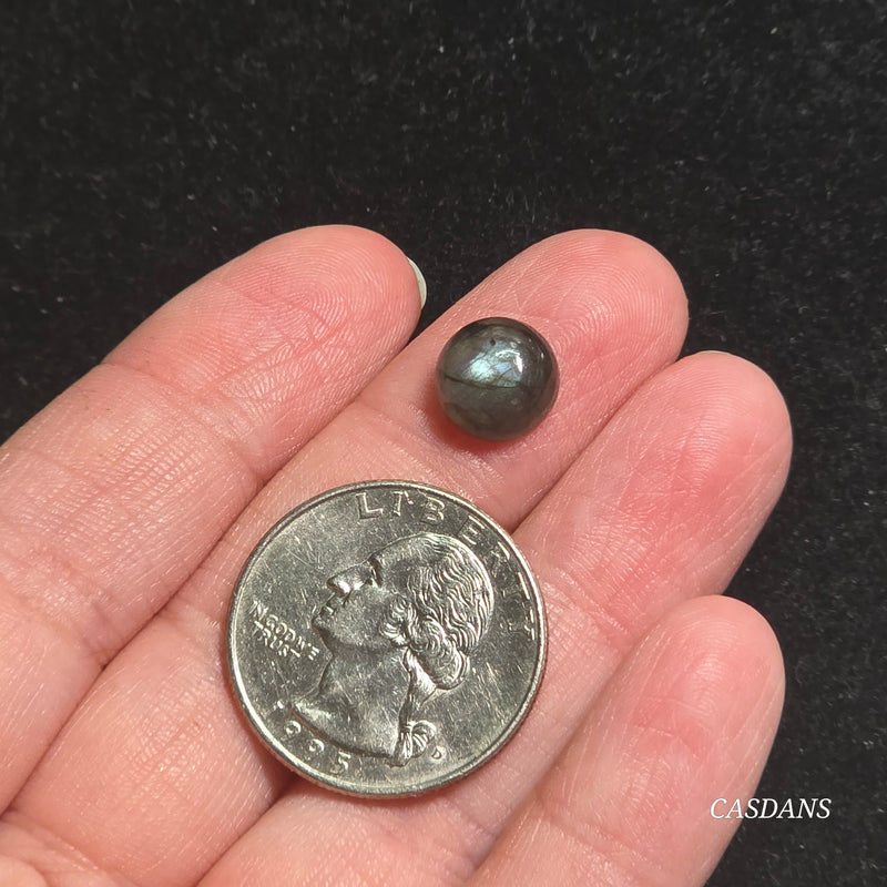 Labradorite 9mm Round Cabochon